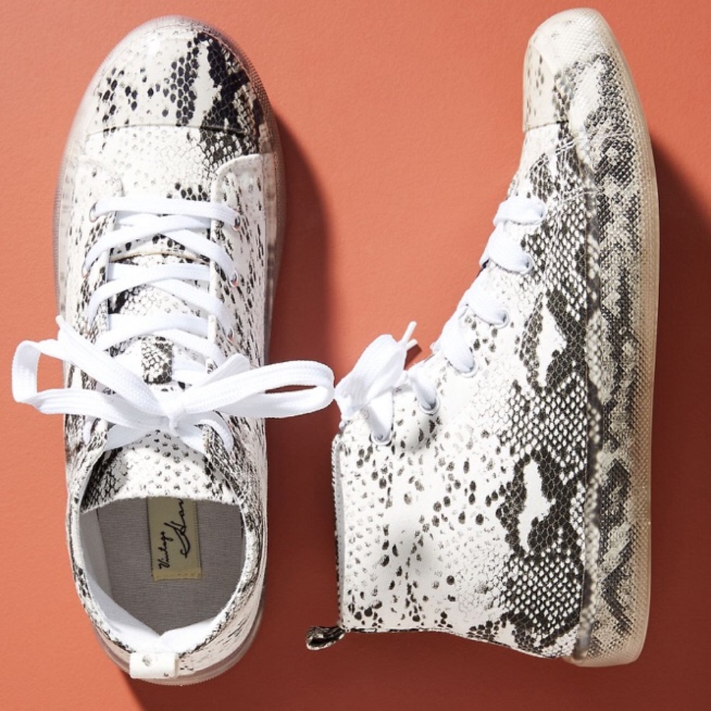 High Top Canvas Sneakers